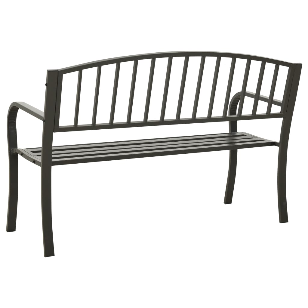 Patio Bench Cast Iron And Solid Fir Brown 312031