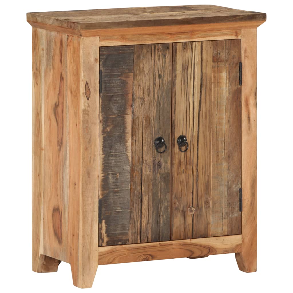 Sideboard Solid Acacia Wood And Reclaimed Wood Brown 320382