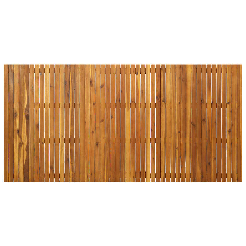Patio Table Solid Acacia Wood Brown 310620