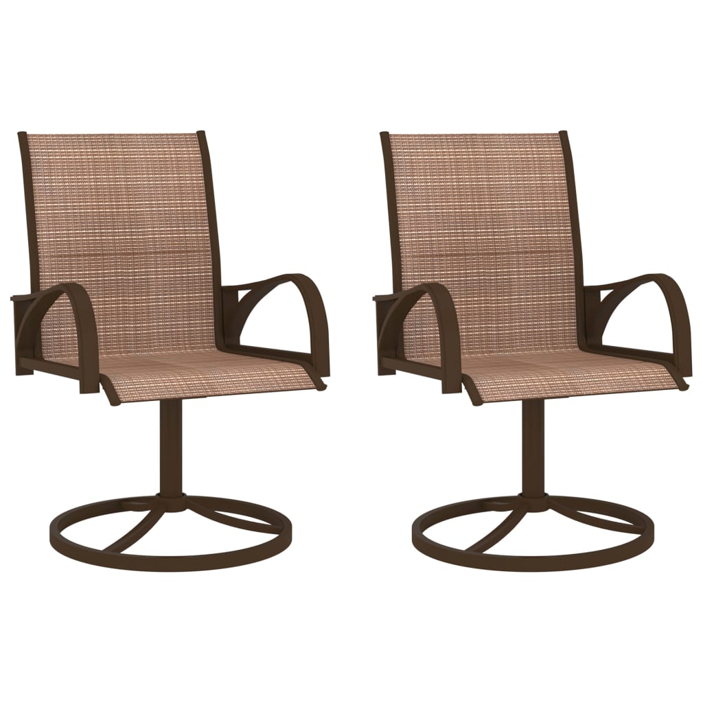 Patio Chairs Solid Teak Wood Brown 312277