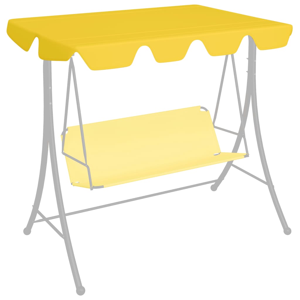 Replacement Canopy For Garden Swing Blue 312090