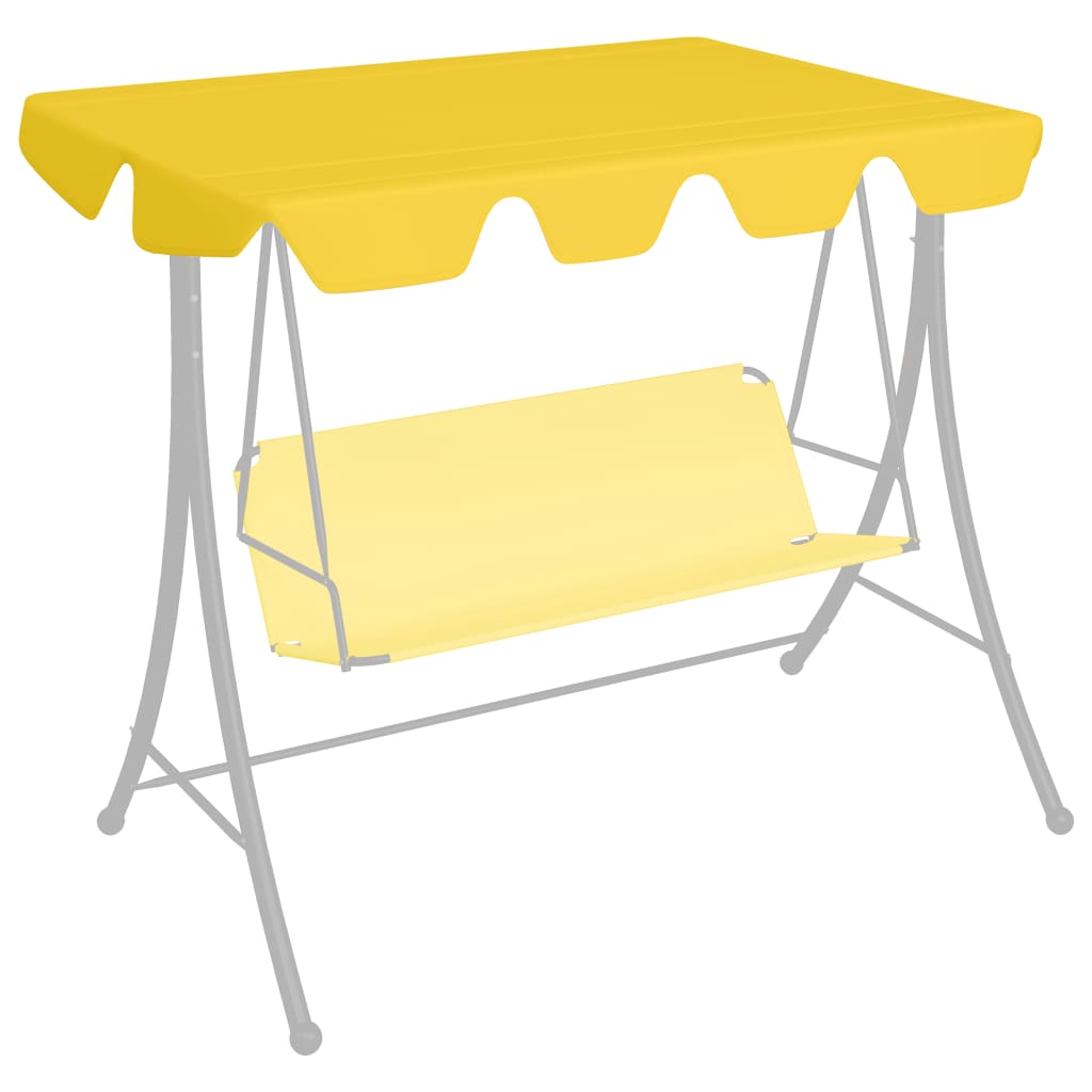 Replacement Canopy For Garden Swing Blue 312103