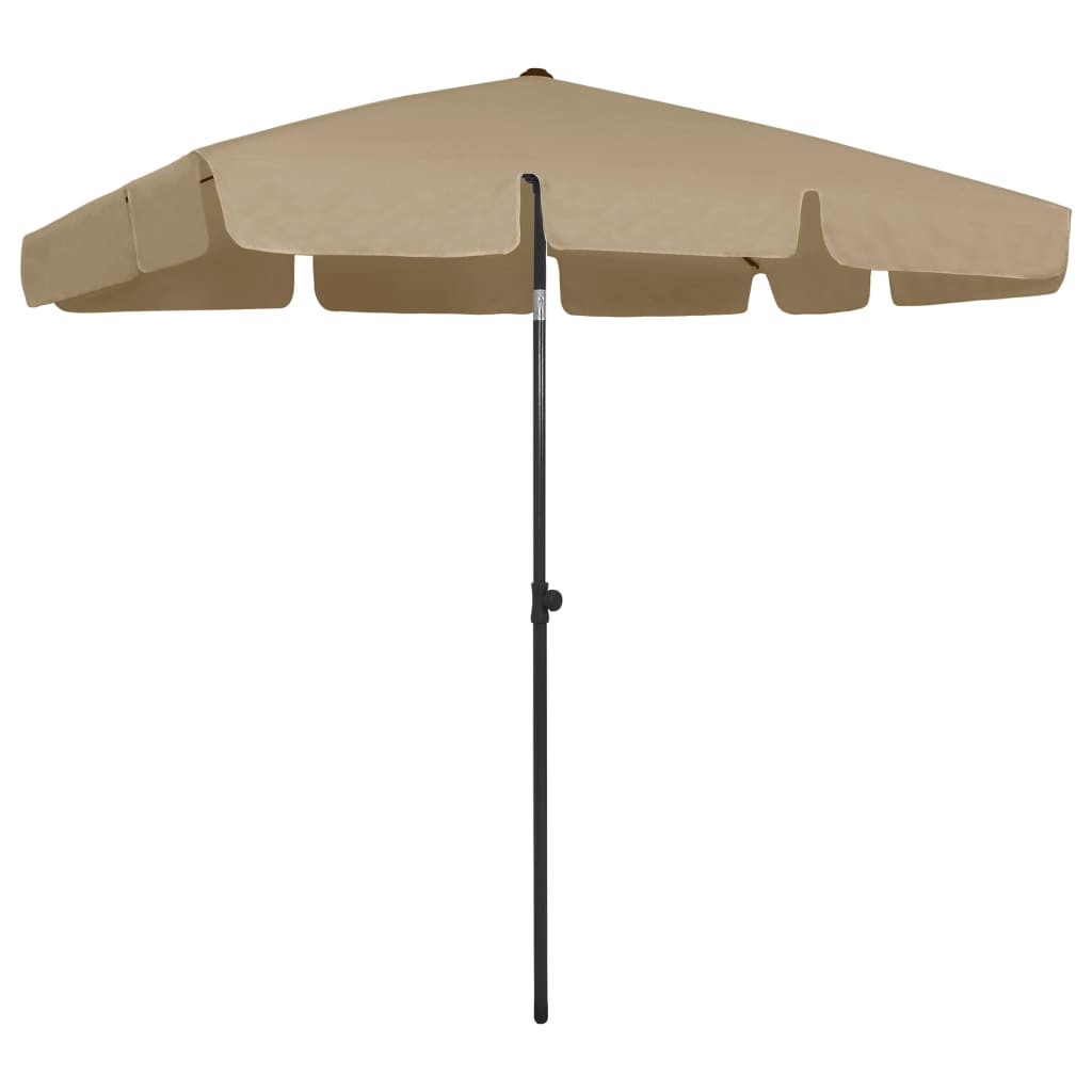 Beach Umbrella Taupe 314730