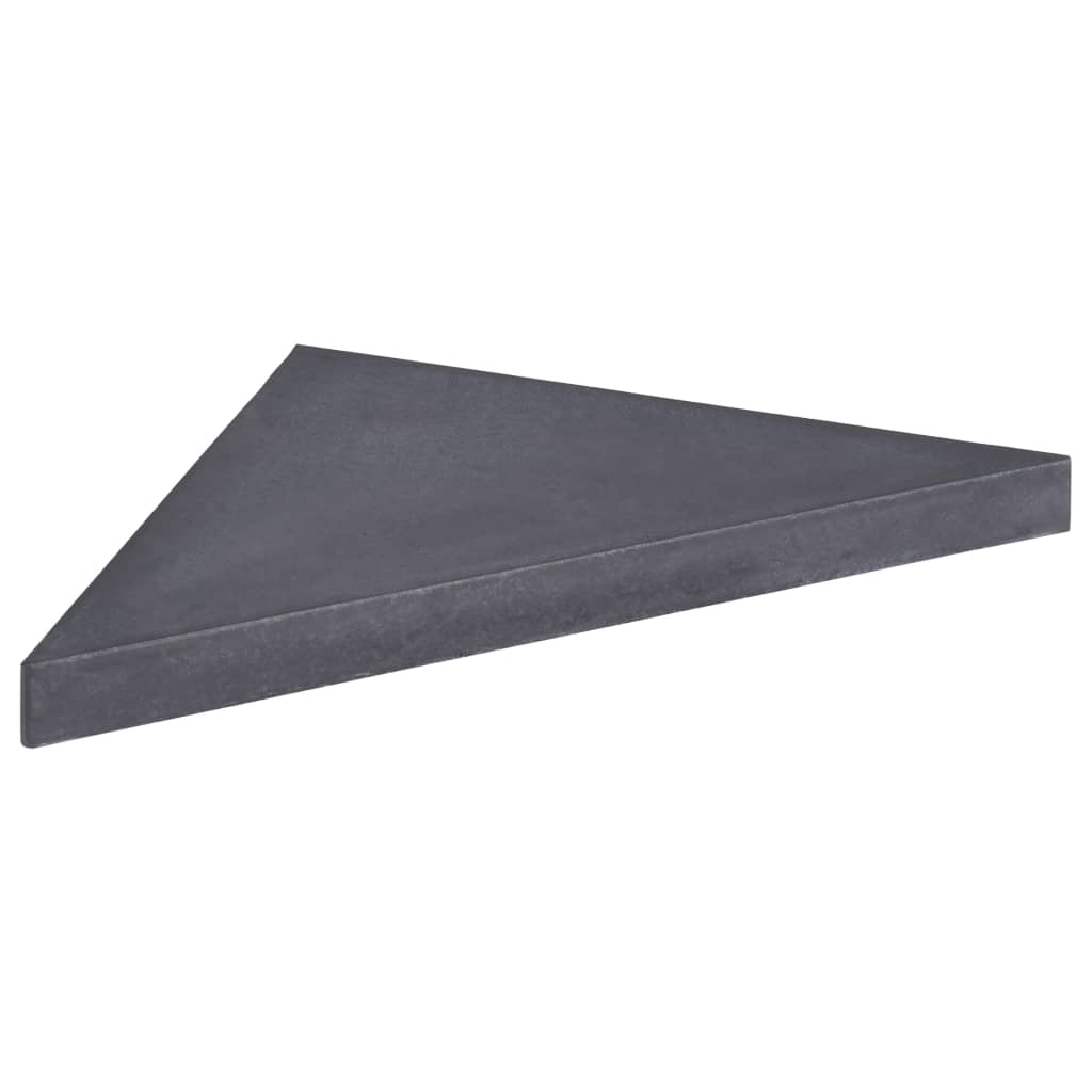 Umbrella Weight Plate Granite Square Black 313670
