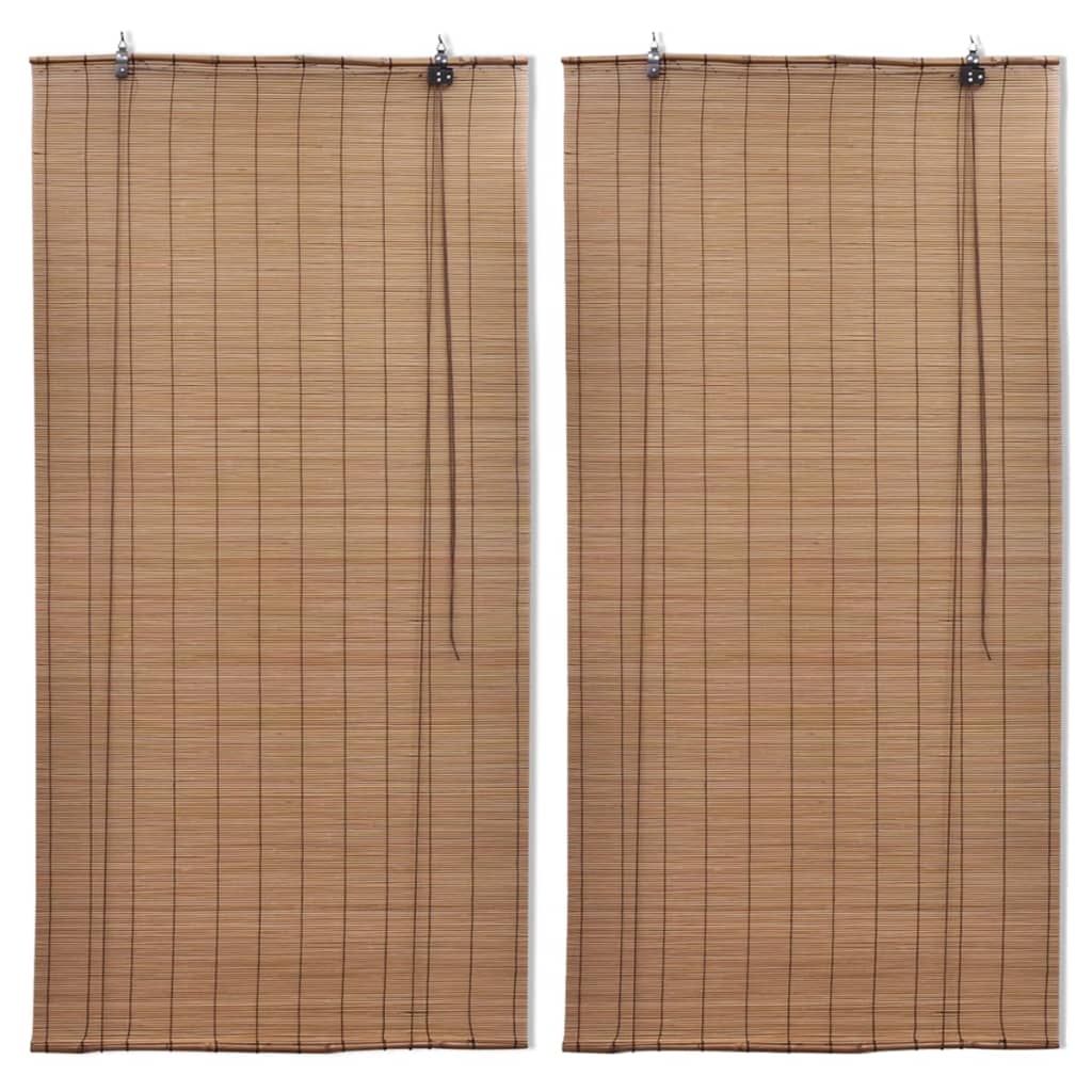 Bamboo Roller Blinds Brown 3057518