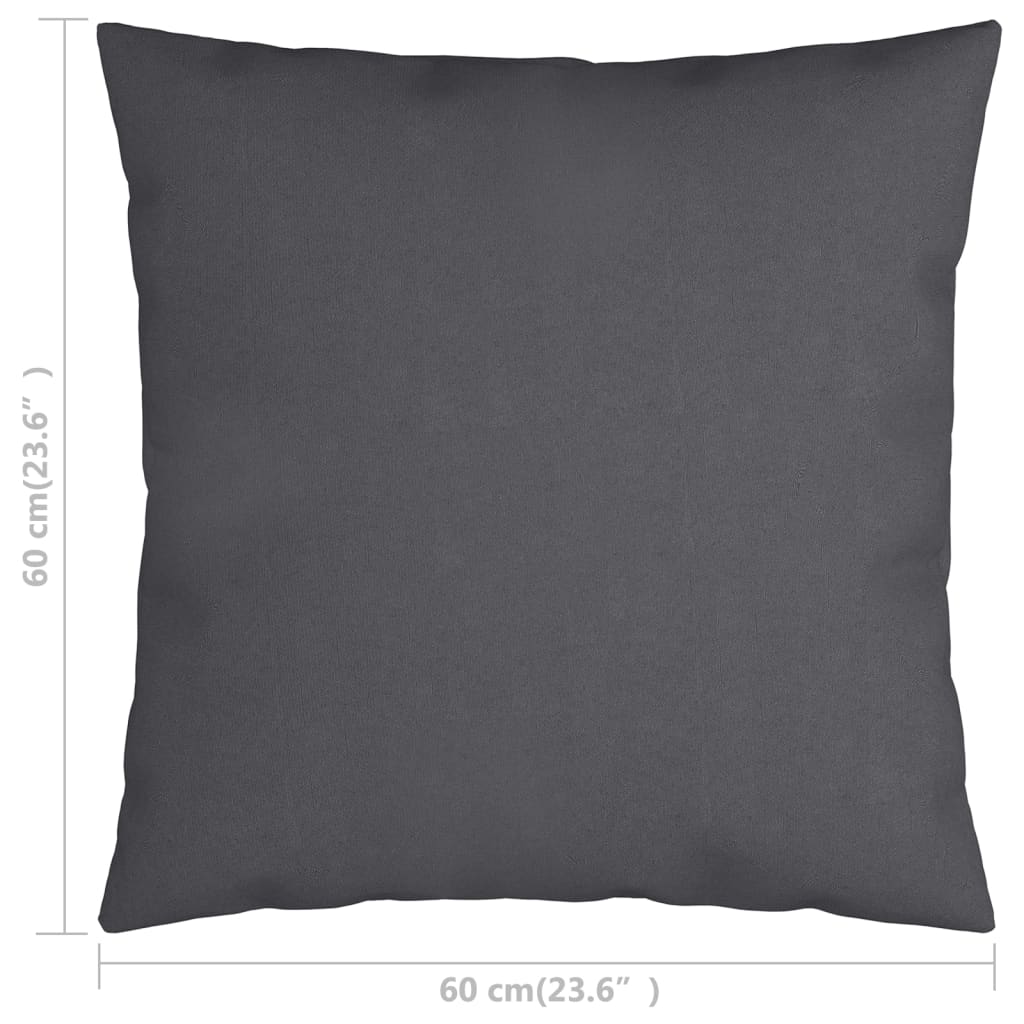Throw Pillows Fabric Anthracite 314353