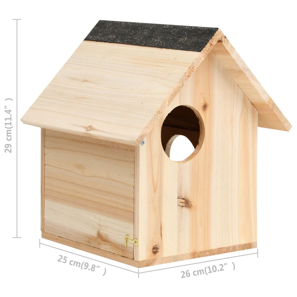 Squirrel House Solid Fir Brown 314821