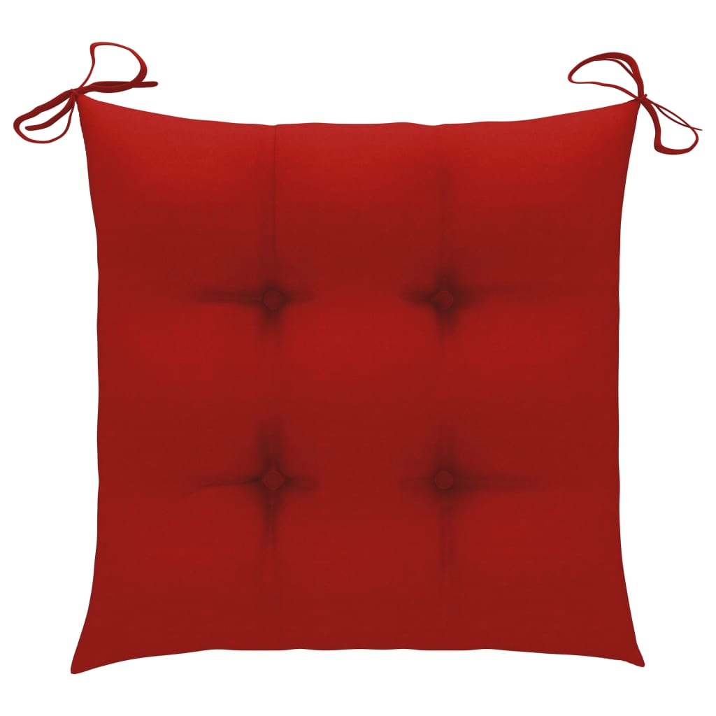 Chair Cushions Fabric Red 314880