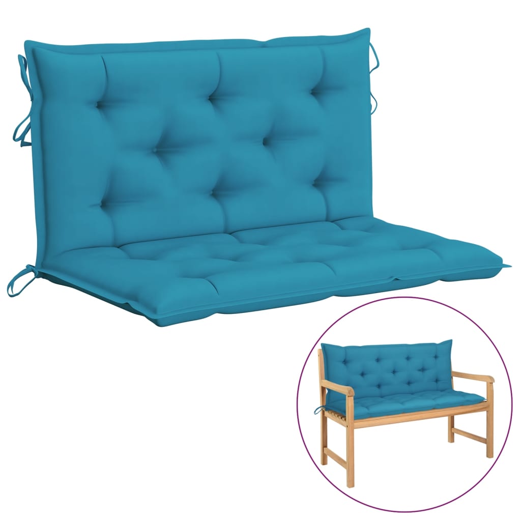 Garden Bench Cushion Fabric Blue 314990