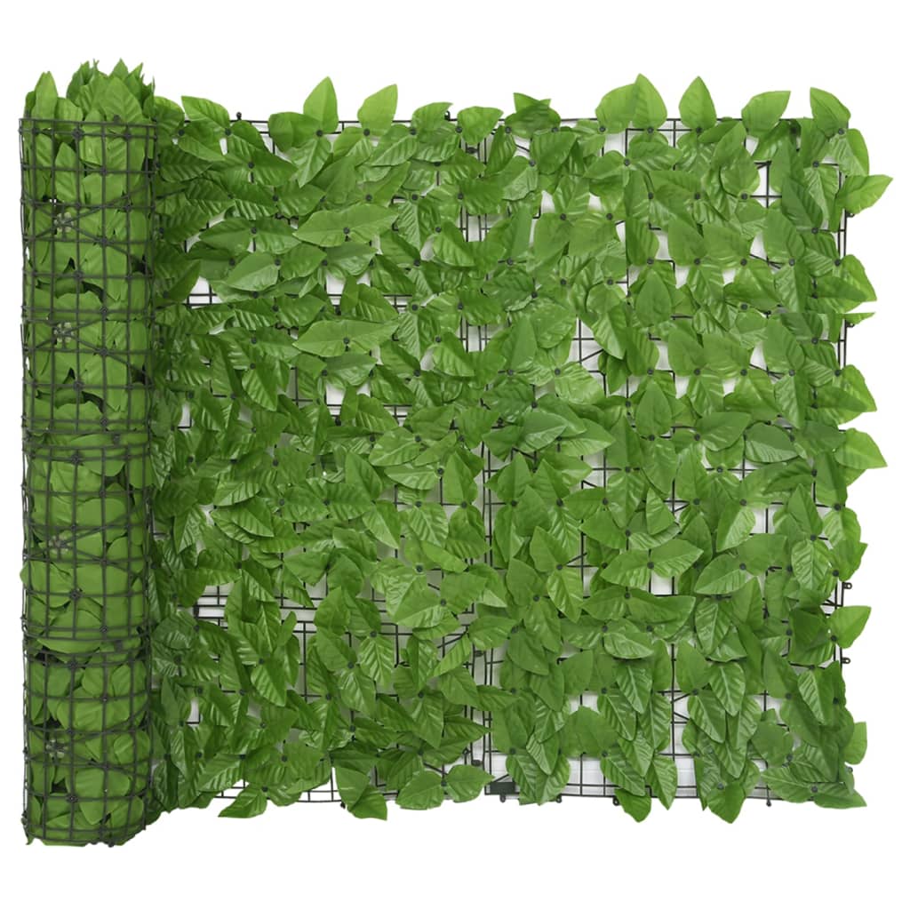 Balcony Screen With Leaves Green 315500