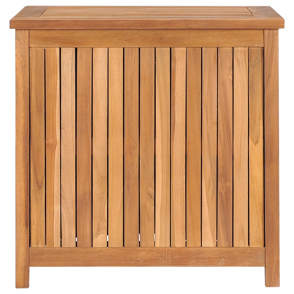 Patio Storage Box Solid Teak Wood Brown 315379
