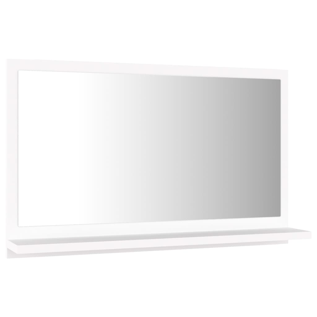 Bathroom Mirror White 804562