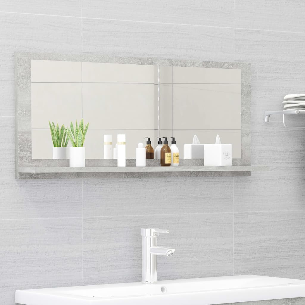 Bathroom Mirror White 804580