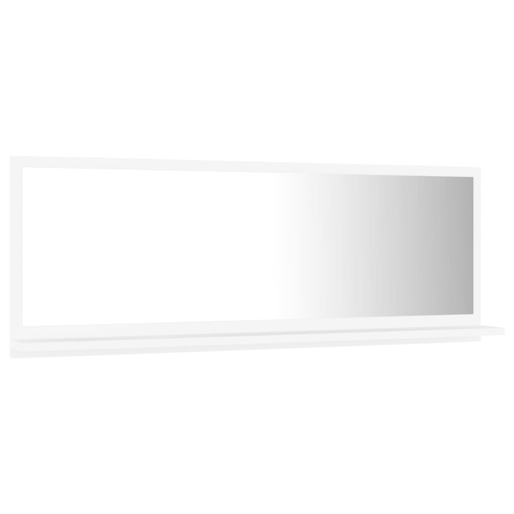 Bathroom Mirror White 804580