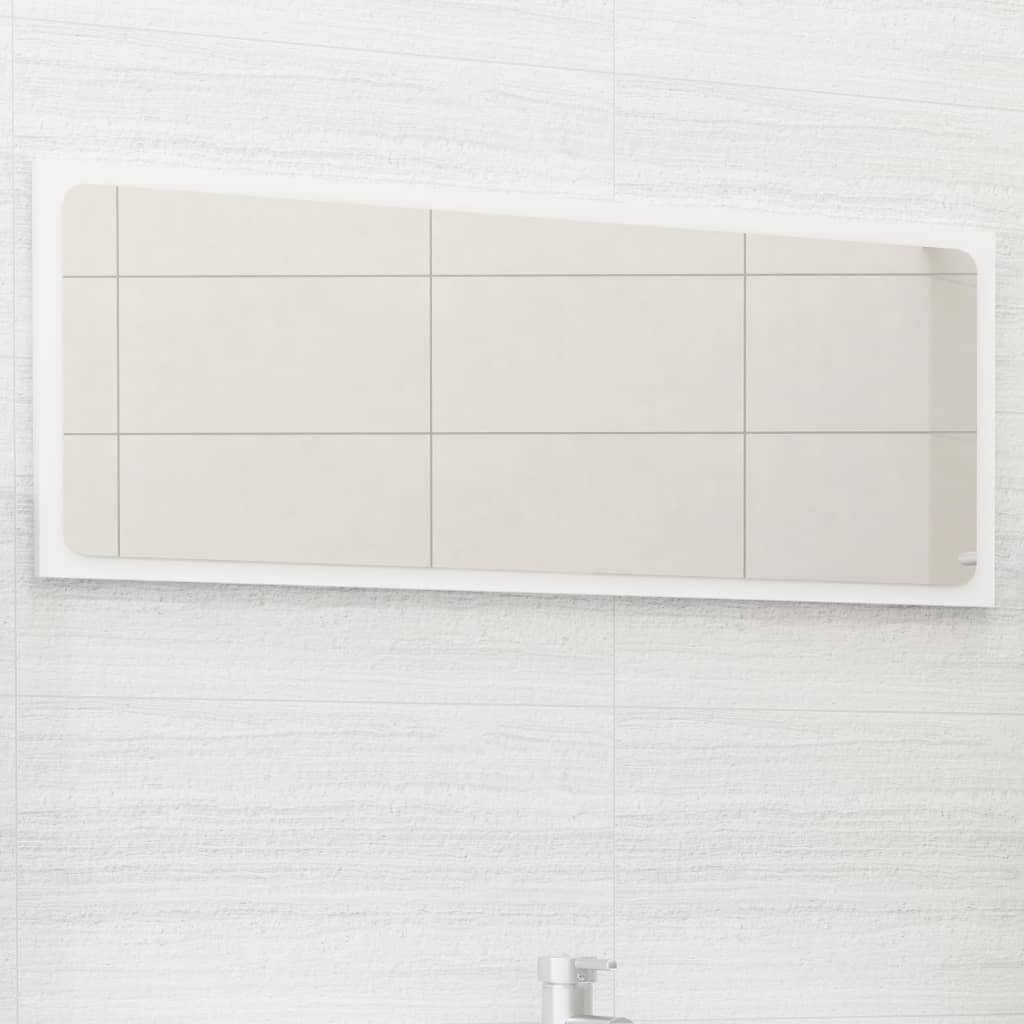 Bathroom Mirror White 804622
