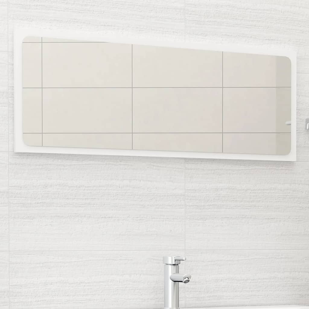 Bathroom Mirror White 804630