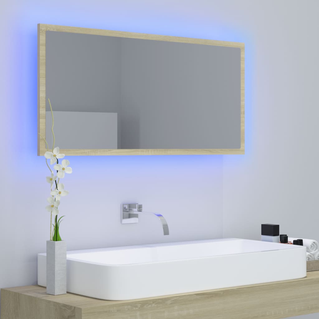 Led Bathroom Mirror White 804932