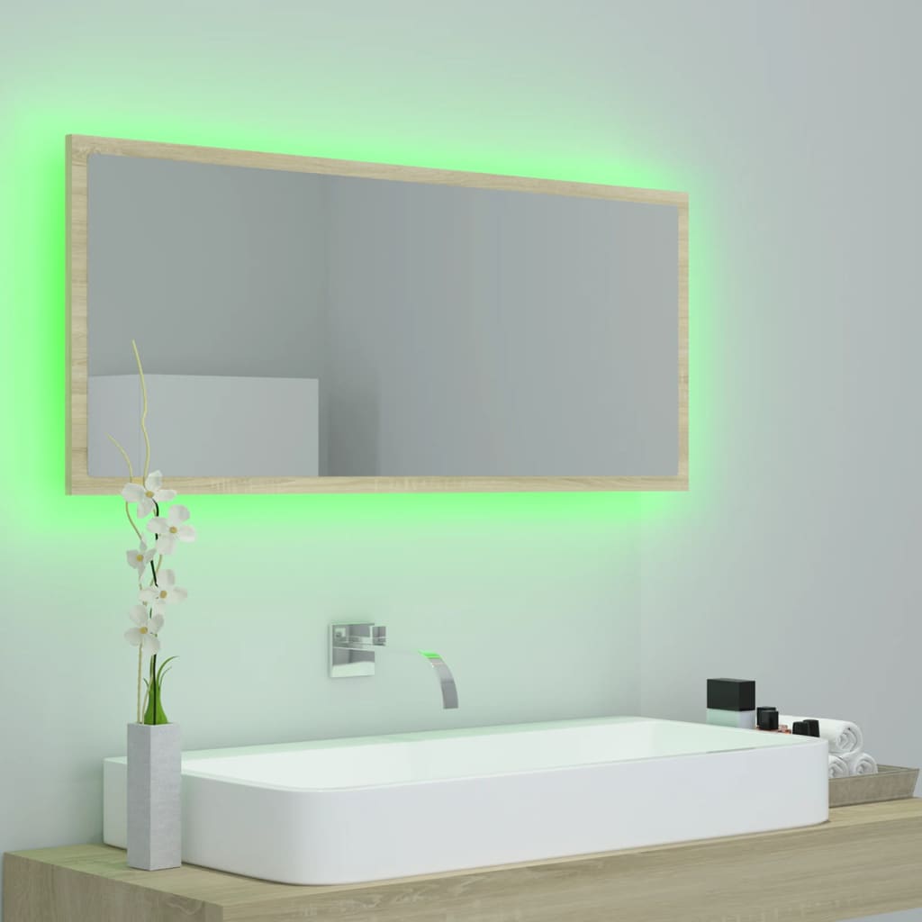 Led Bathroom Mirror White 804940