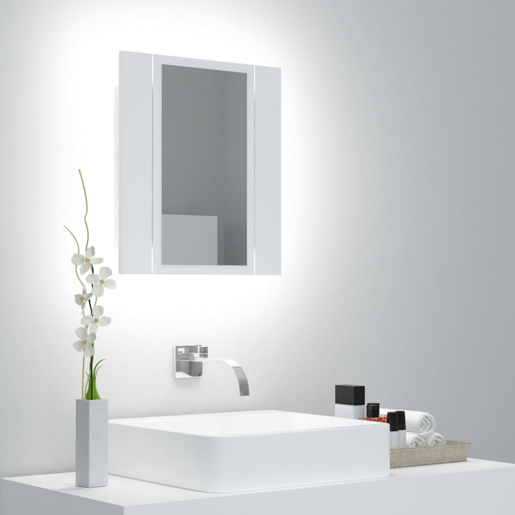 Led Bathroom Mirror White 804940