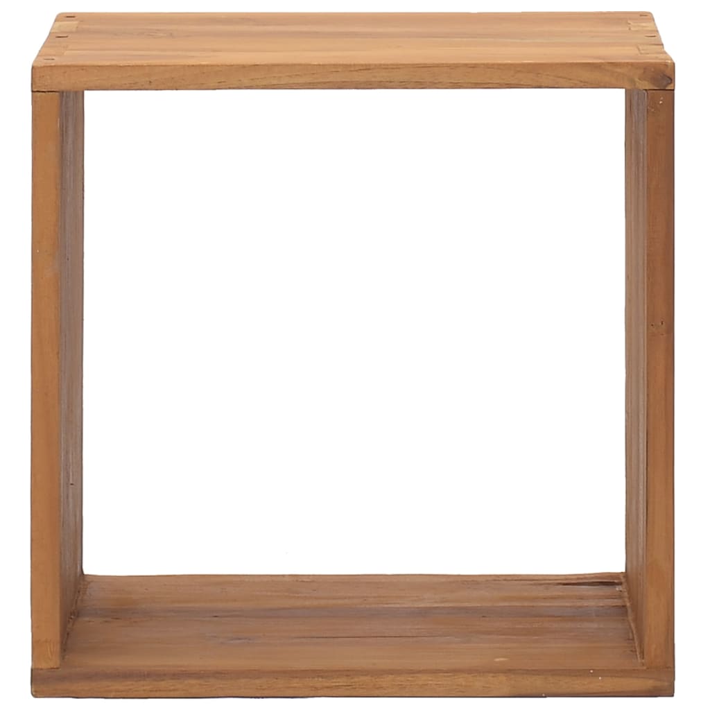 Bedside Cabinet Solid Teak Wood Brown 326132