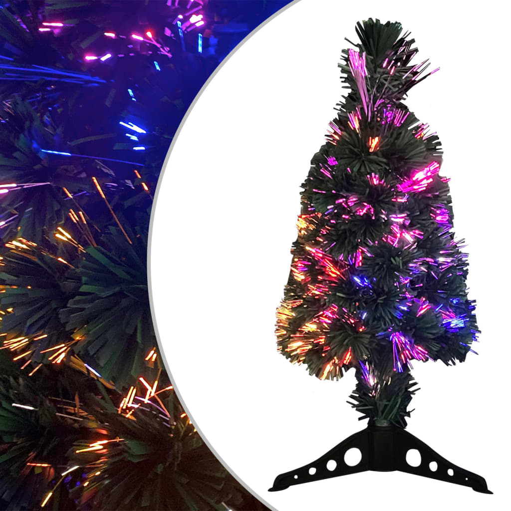 Artificial Christmas Tree With Stand Led Fiber Optic 329030