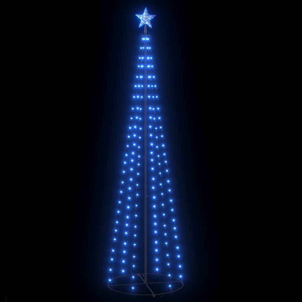Christmas Cone Tree Leds Decoration Blue 328710