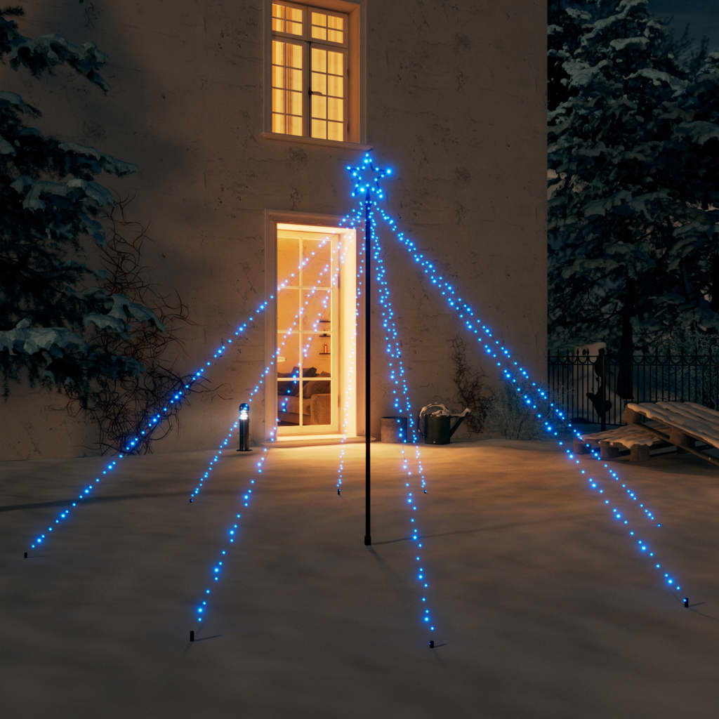 Christmas Tree Lights Indoor Outdoor Leds Blue 328732