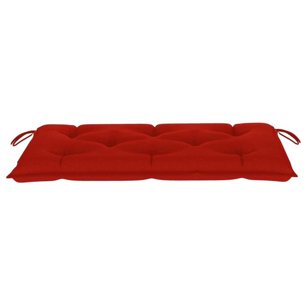 Garden Bench Cushion Fabric Red 316460