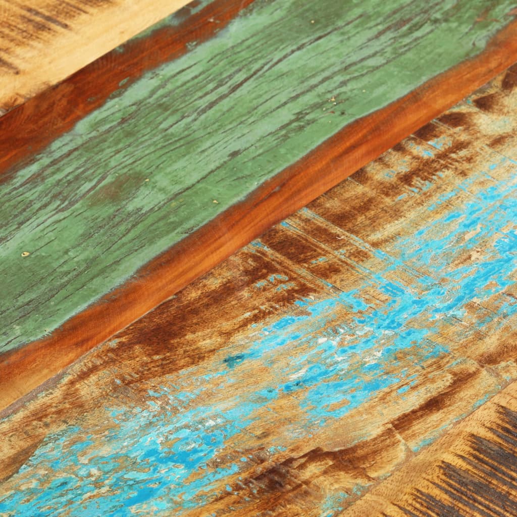 Table Top Solid Reclaimed Wood Multicolour 328375