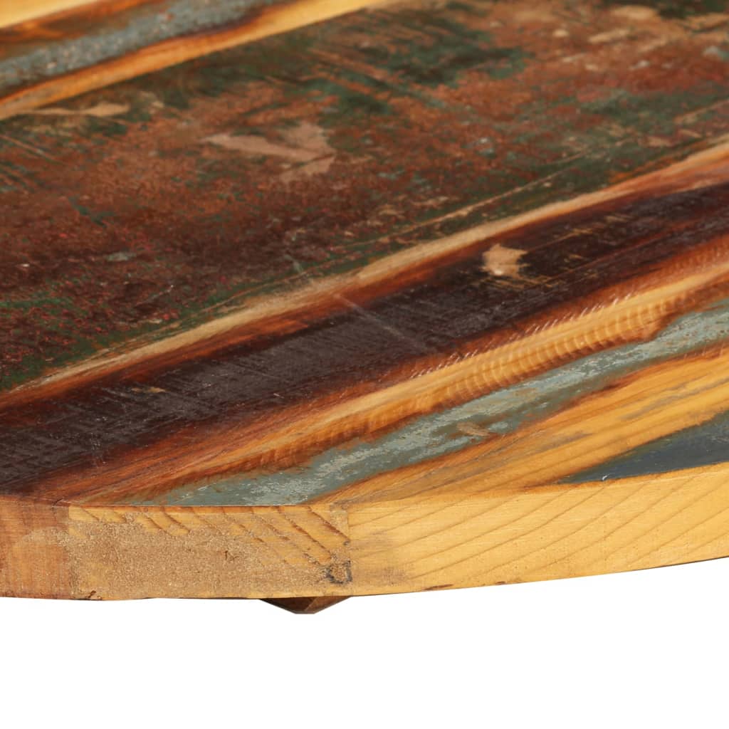 Table Top Solid Reclaimed Wood Multicolour 328380