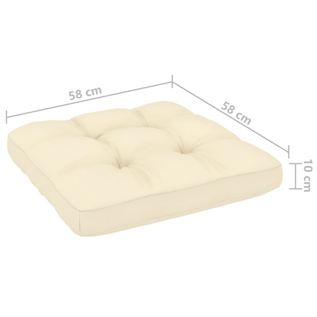 Seater Patio Sofa With Cushions Solid Pine White 3076390