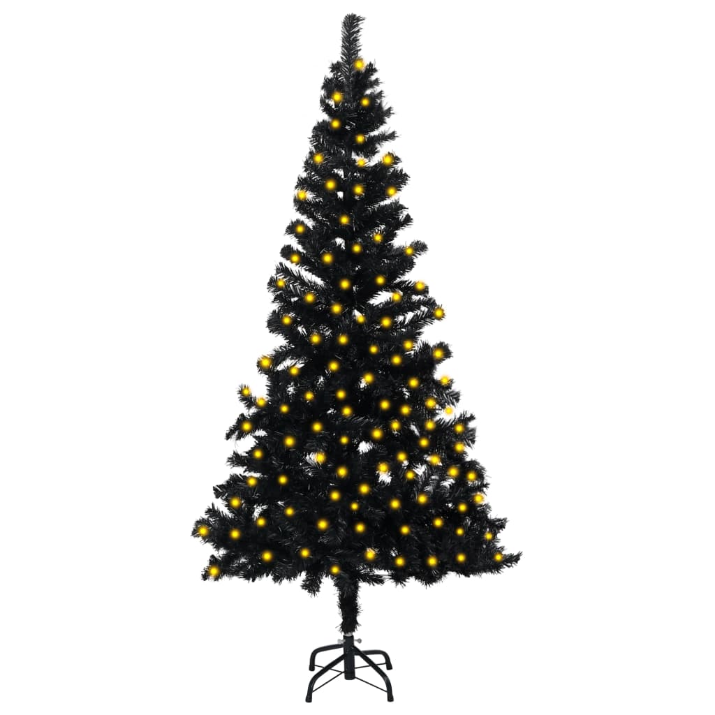 Artificial Christmas Tree With Leds L White 3077410