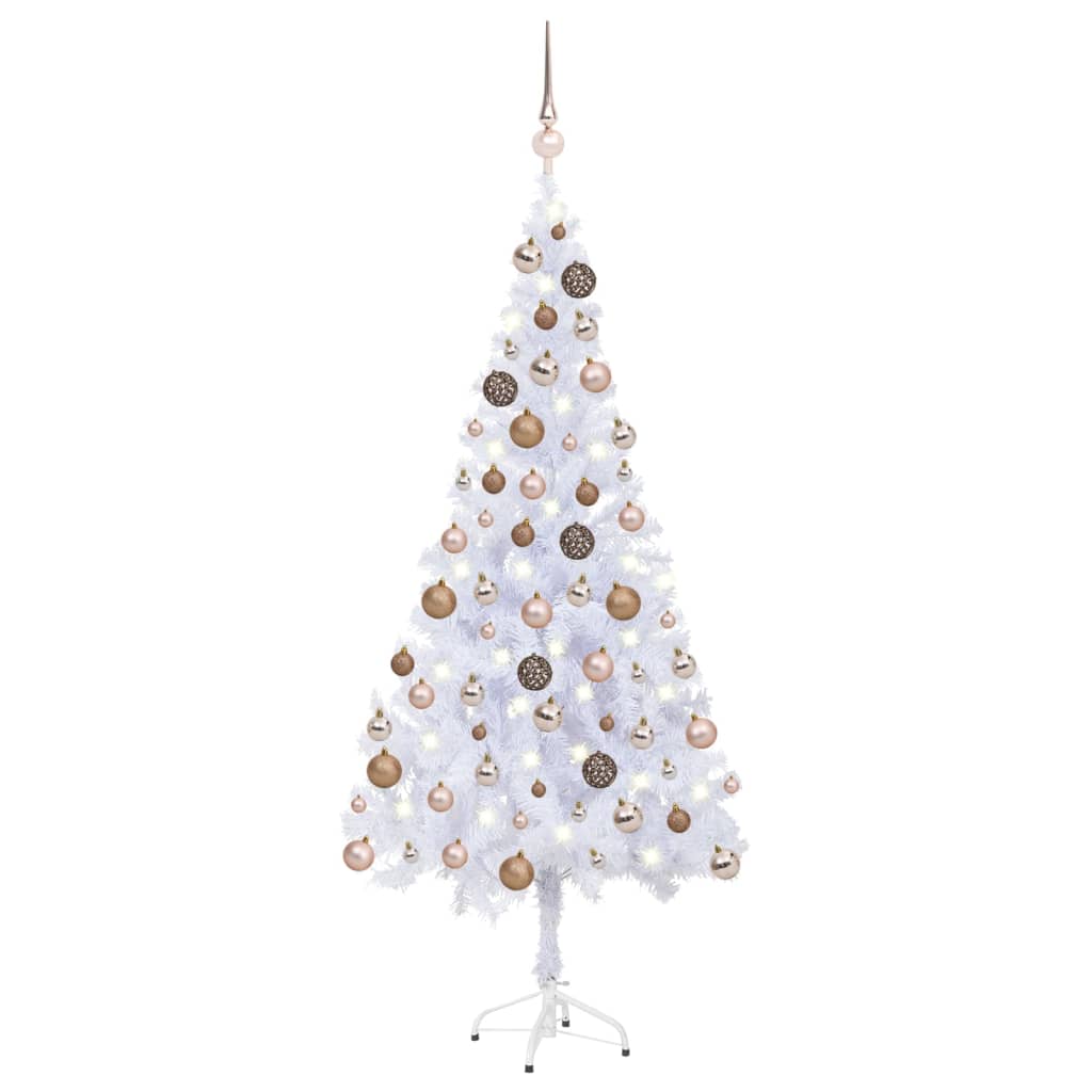 Artificial Christmas Tree With Leds Ball Set Branche 3077580
