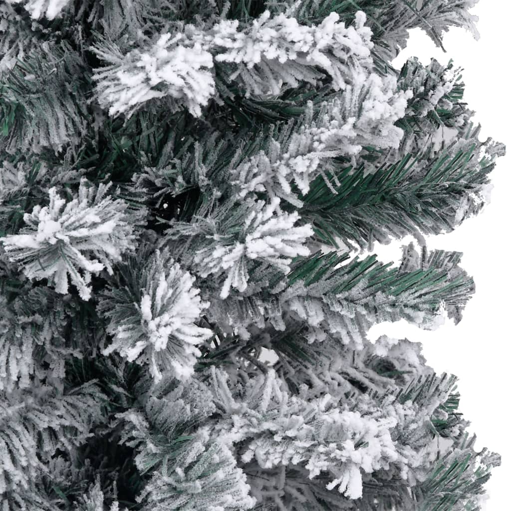 Slim Artificial Christmas Tree With Leds Ball Set Gr 3077900
