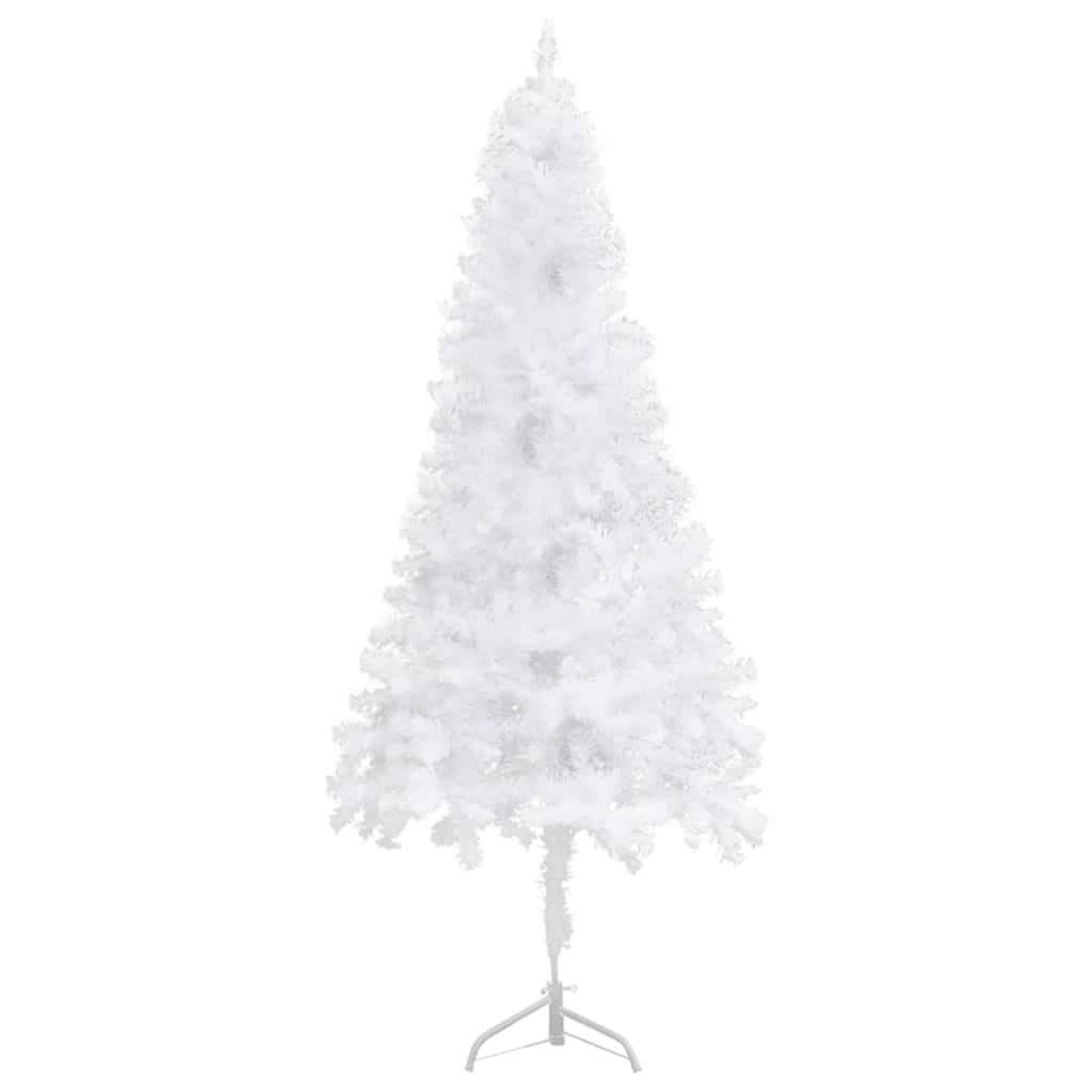 Corner Artificial Christmas Tree With Leds Pvc Green 3077932
