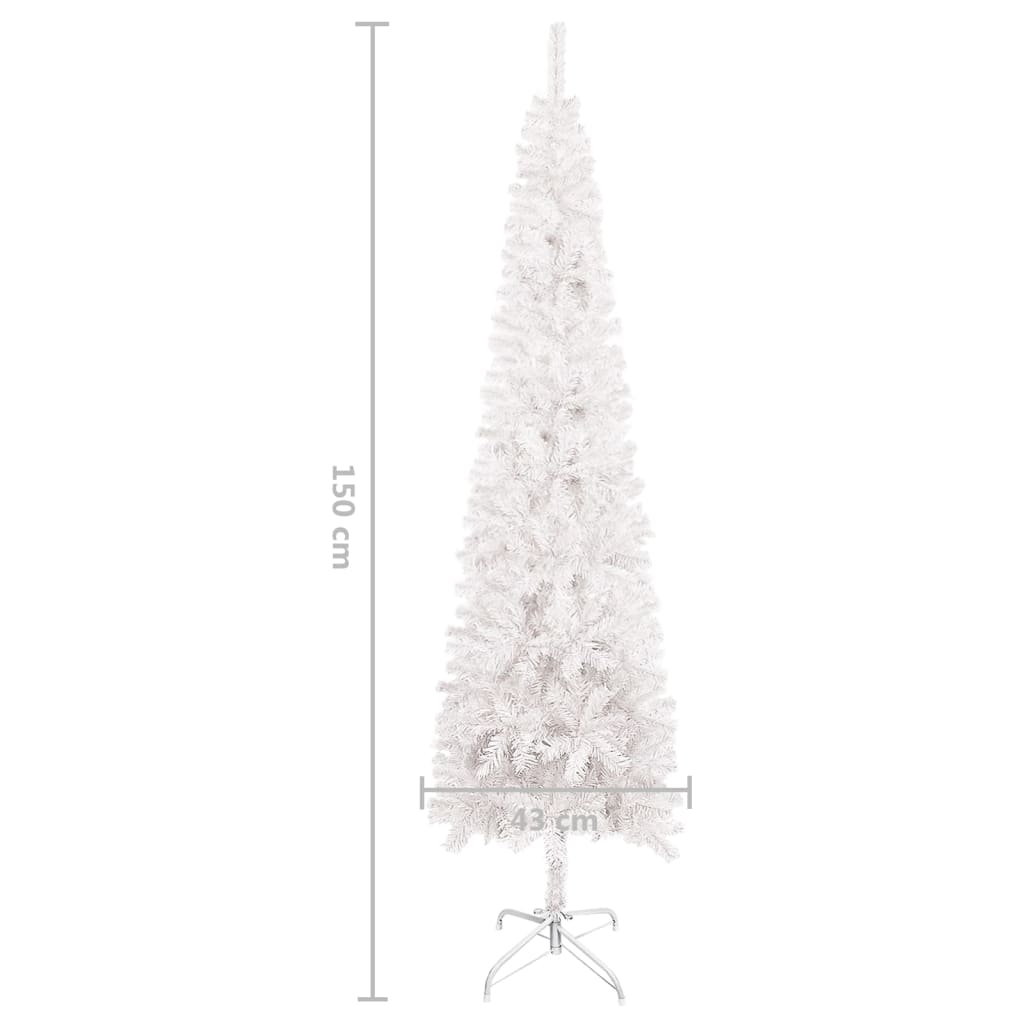 Corner Artificial Christmas Tree Leds Ball Set White 3077970